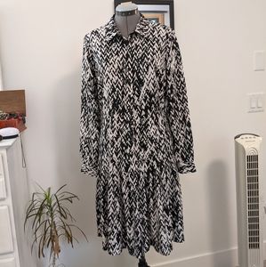 Calvin Klein Dropped Waist Dress